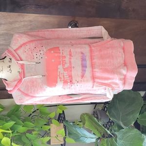 Roxy burn out light weight beach hoodie